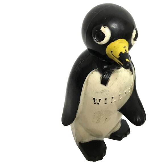 VTG Willie & Millie Penguin Salt Pepper Shakers F&F Works Ohio MCM 3" Cool - Picture 3 of 10